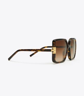 Lunettes de soleil carrées oversize Eleanor