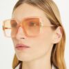 Lunettes de soleil carrées oversize Eleanor Lunettes de soleil carrées oversize Eleanor