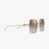 Lunettes de soleil carrées oversize Miller Lunettes de soleil carrées oversize Miller