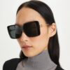 Lunettes de soleil carrées oversize Miller Lunettes de soleil carrées oversize Miller
