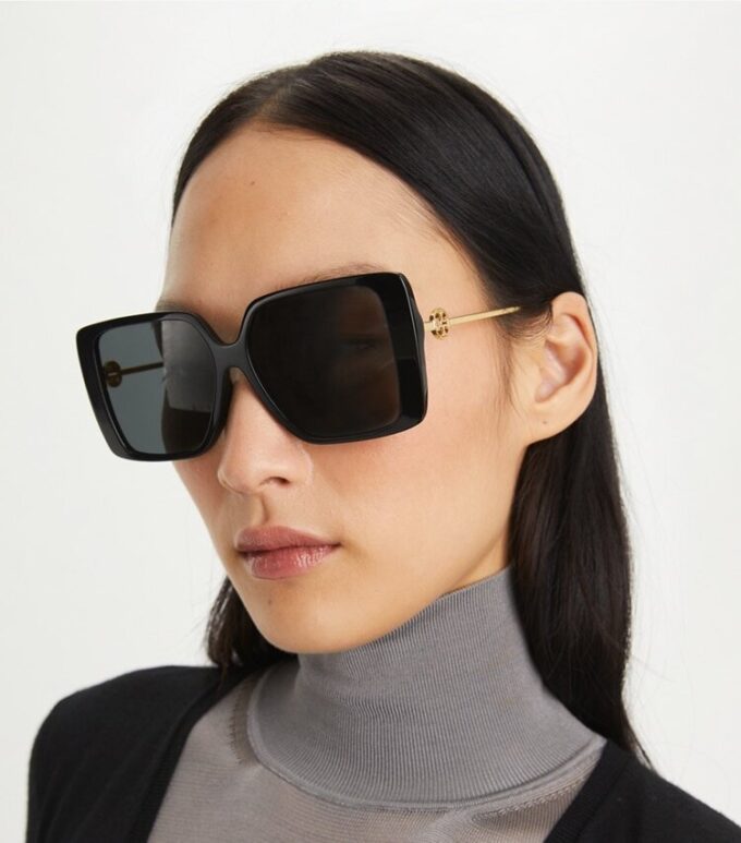 Lunettes de soleil carrées oversize Miller Lunettes de soleil carrées oversize Miller