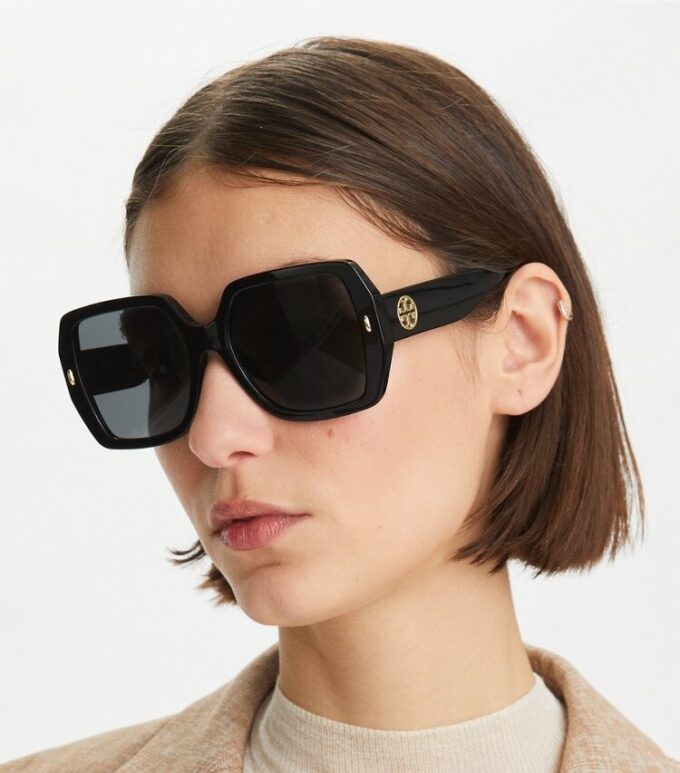 Lunettes de soleil carrées oversize Miller Lunettes de soleil carrées oversize Miller