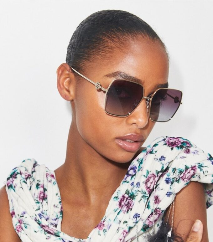 Lunettes de soleil carrées oversize Miller Lunettes de soleil carrées oversize Miller