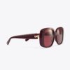 Lunettes de soleil carrées oversize pour oreilles percées Lunettes de soleil carrées oversize pour oreilles percées