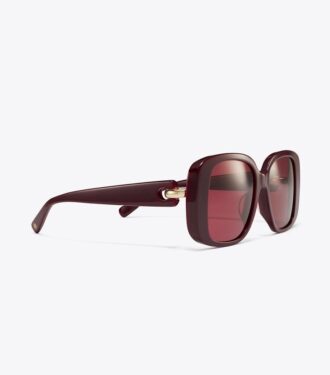 Lunettes de soleil carrées oversize pour oreilles percées