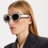 Lunettes de soleil géométriques Miller