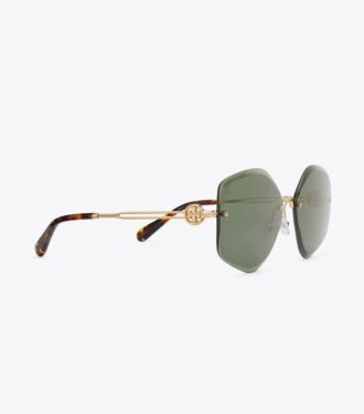 Lunettes de soleil géométriques Miller Metal