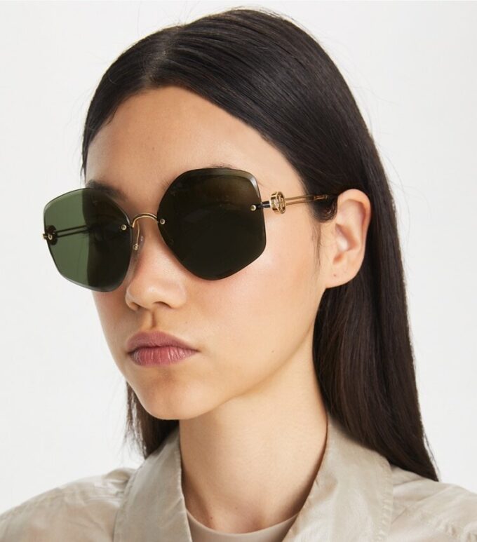 Lunettes de soleil géométriques Miller Metal