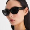 Lunettes de soleil géométriques oversize Kira Lunettes de soleil géométriques oversize Kira