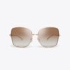 Lunettes de soleil Miller Metal Oversized Butterfly
