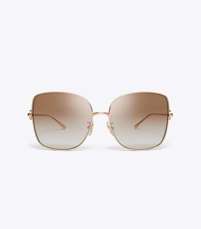 Lunettes de soleil Miller Metal Oversized Butterfly