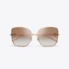 Lunettes de soleil Miller Metal Oversized Butterfly