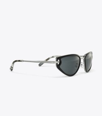 Lunettes de soleil œil-de-chat ajourées Lunettes de soleil œil-de-chat ajourées