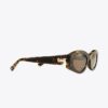 Lunettes de soleil ovales percées Lunettes de soleil ovales percées