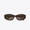 Lunettes de soleil ovales percées Lunettes de soleil ovales percées