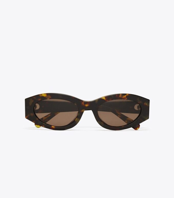 Lunettes de soleil ovales percées Lunettes de soleil ovales percées