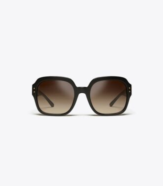 Lunettes de soleil oversize carrées avec logo