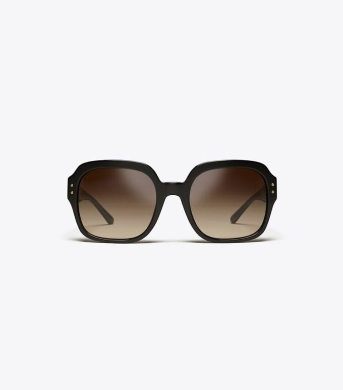 Lunettes de soleil oversize carrées avec logo Lunettes de soleil oversize carrées avec logo