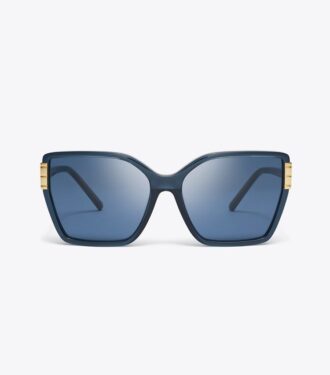 Lunettes de soleil oversize œil-de-chat Eleanor