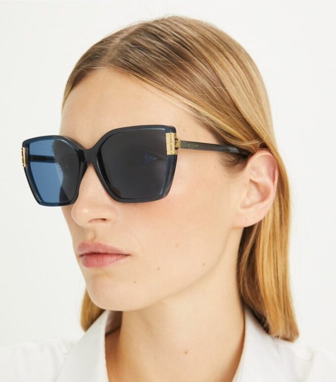 Lunettes de soleil oversize œil-de-chat Eleanor Lunettes de soleil oversize œil-de-chat Eleanor