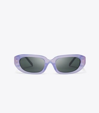 Lunettes de soleil rectangulaires T Monogram