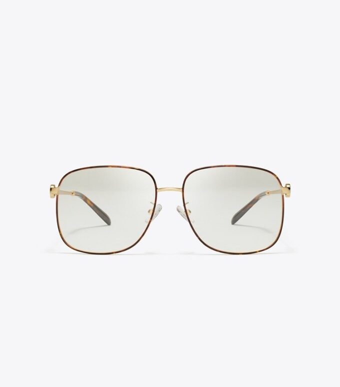 Lunettes de vue carrées Miller en métal