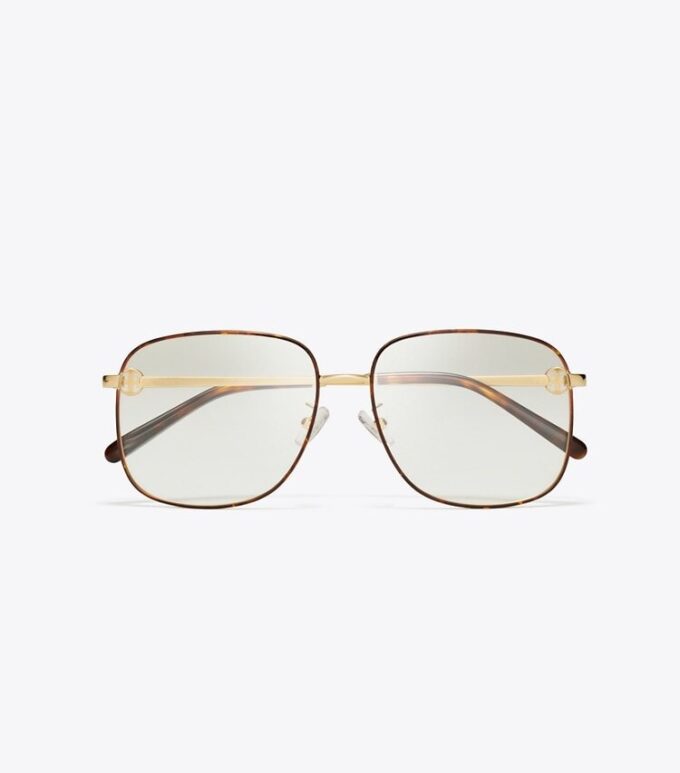 Lunettes de vue carrées Miller en métal