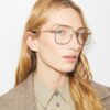 Lunettes de vue carrées Miller en métal
