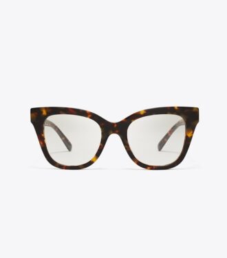Lunettes oversize œil-de-chat percées