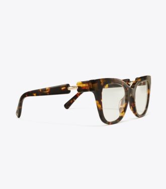 Lunettes oversize œil-de-chat percées