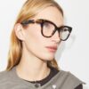Lunettes oversize œil-de-chat percées Lunettes oversize œil-de-chat percées