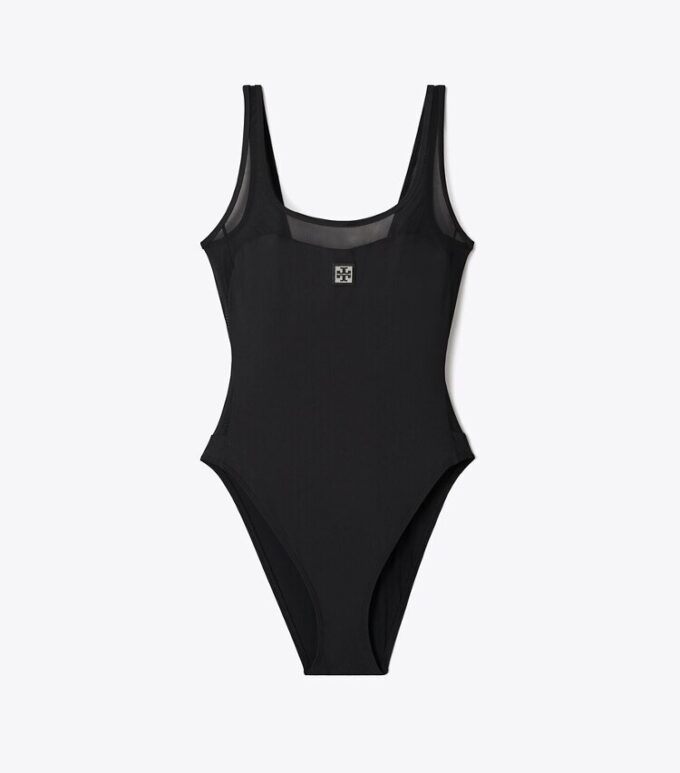 Maillot de bain débardeur en maille Maillot de bain débardeur en maille