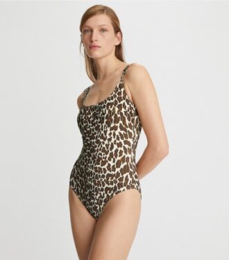 Maillot de bain imprimé Clip Tank