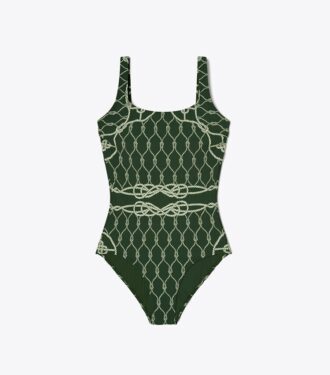 Maillot de bain imprimé sans manches