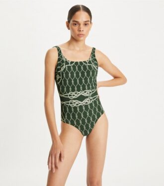 Maillot de bain imprimé sans manches