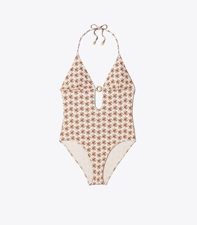Maillot de bain une pièce imprimé Ring Maillot de bain une pièce imprimé Ring