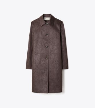 Manteau court en viscose