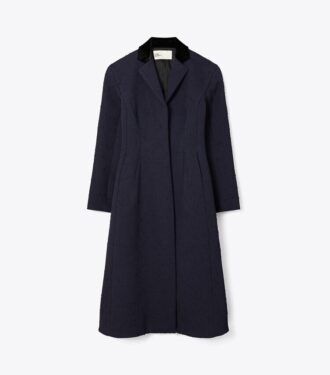 Manteau en laine ajusté