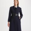 Manteau en laine ajusté Manteau en laine ajusté