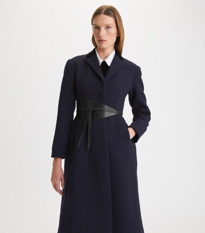 Manteau en laine ajusté Manteau en laine ajusté