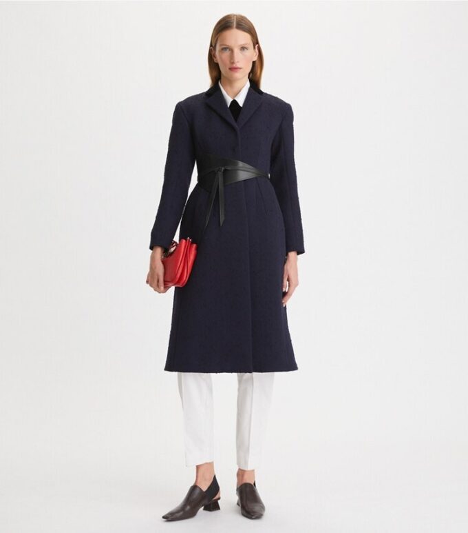 Manteau en laine ajusté Manteau en laine ajusté