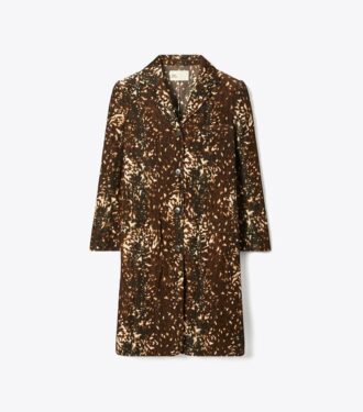 Manteau en velours de coton