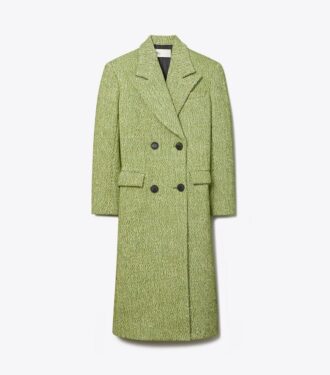 Manteau oversize en sergé
