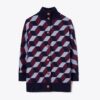 Manteau-pull à chevrons Manteau-pull à chevrons