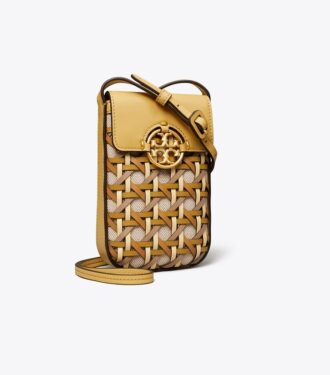 Miller Sac à bandoulière pour téléphone portable à motif tressé