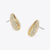 Mini boucles d’oreilles pavées percées Mini boucles d’oreilles pavées percées