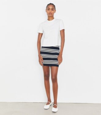 Mini-jupe en viscose