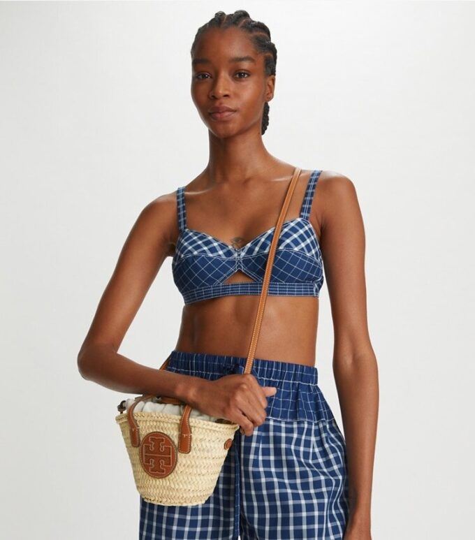 Mini panier Ella en paille Mini panier Ella en paille