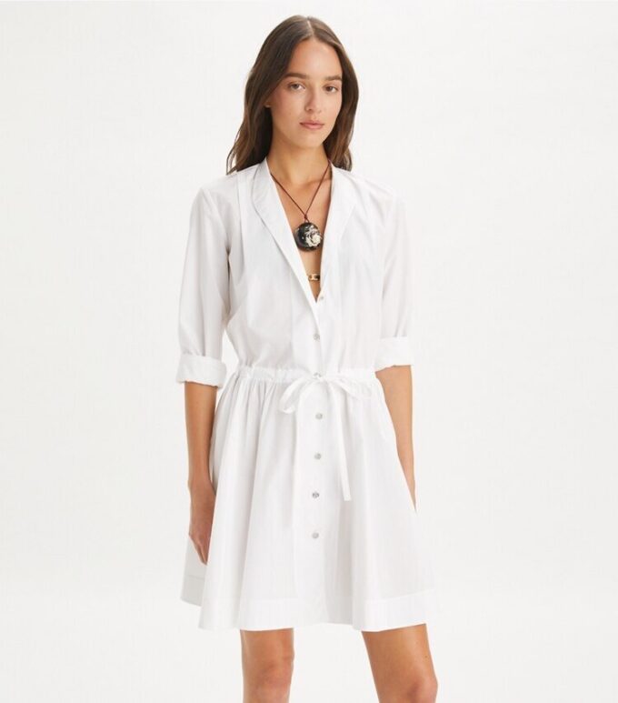 Mini-robe en coton Mini-robe en coton