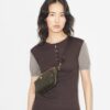 Mini sac banane en toile enduite T Monogram